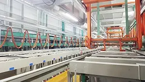 Línea por Tambor Automatizada (Polipasto Aéreo)