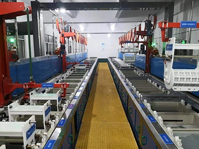 Línea en tambor automatizada (polipasto lateral)