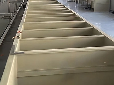 Tinas/Tanques de Galvanoplastia