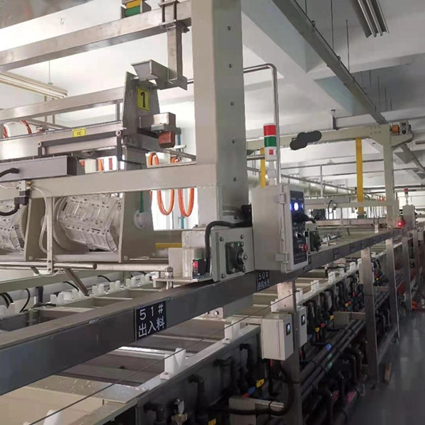 Línea de Galvanoplastia por Tambores/Bombos para Electrónica 
