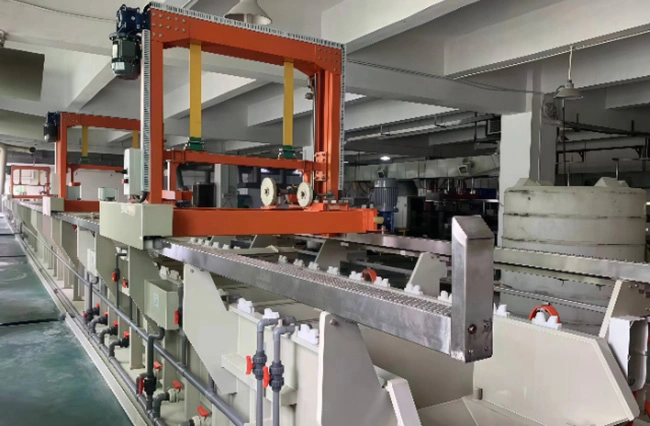 Línea Semi-automática por Bastidores